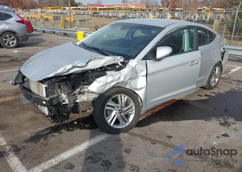 2019 Hyundai Elantra Sel from USA, damaged, VIN KMHD84LF4KU778150
